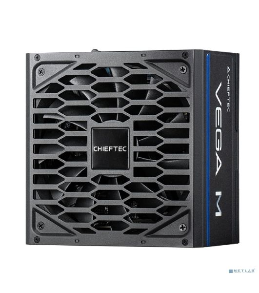 Блок питания Chieftec Vega M PPG-850-C (ATX 3.1, 850W, 80 PLUS GOLD, Active PFC, 135мм fan, Gen5 PCIe, Full Cable Management) Retail