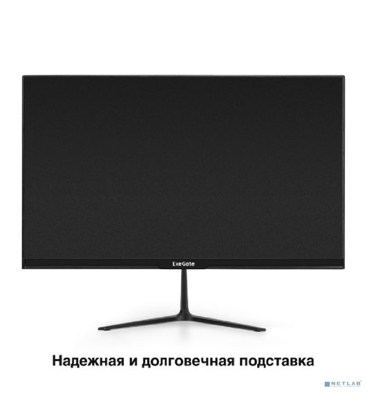 Монитор LCD ExeGate 23.8" EP2400TA черный IPS 1920x1080 100Hz 5ms 16:9 250cd 1000:1 178/178 D-Sub HDMI2.0 DisplayPort AudioOut встроенный БП FreeSync Flicker-free VESA EX300349RUS