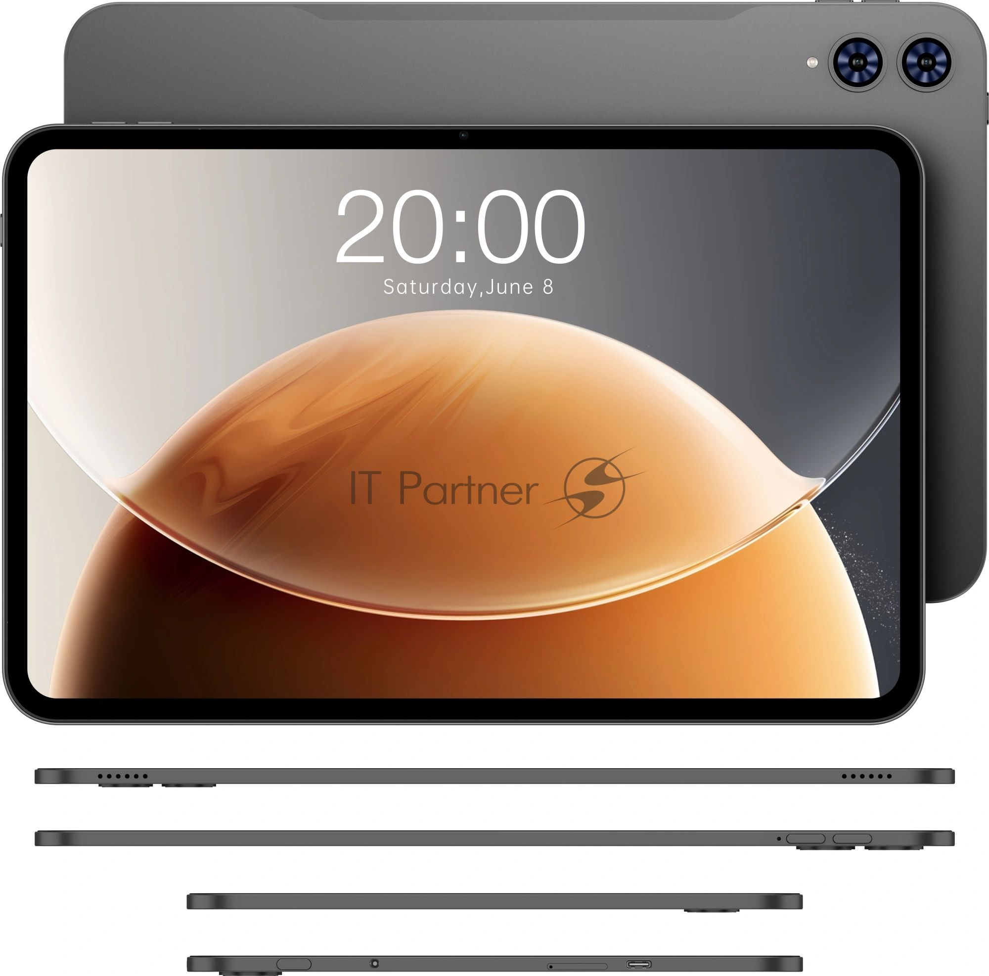 Планшет Teclast T65 Premium set 2026 13.4", 6 ГБ, 256 ГБ, 3G/4G Wi-Fi, Android 16, черный