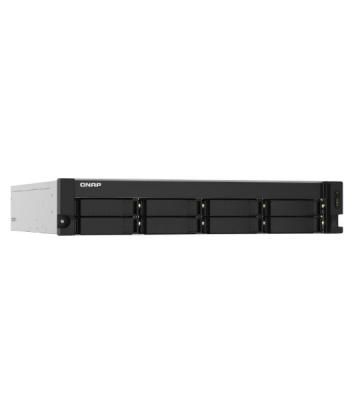 Сетевое хранилище без дисков SMB QNAP TS-832PXU-RP-4G 8-Bay 2U rackmount NAS, AL324 quad-core 1.7 GHz, 1x4Gb DDR4 RAM (max 1x16Gb), SATA 6Gb/s, 2x 10GbE SFP+ LAN, 2x 2.5 GbE LAN, 2xPSU. W/o RAIL-B02