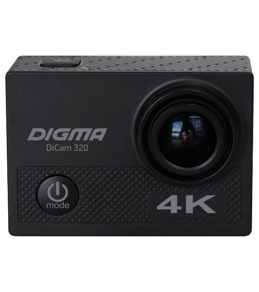 Экшн-камера Digma DiCam 320 черный
