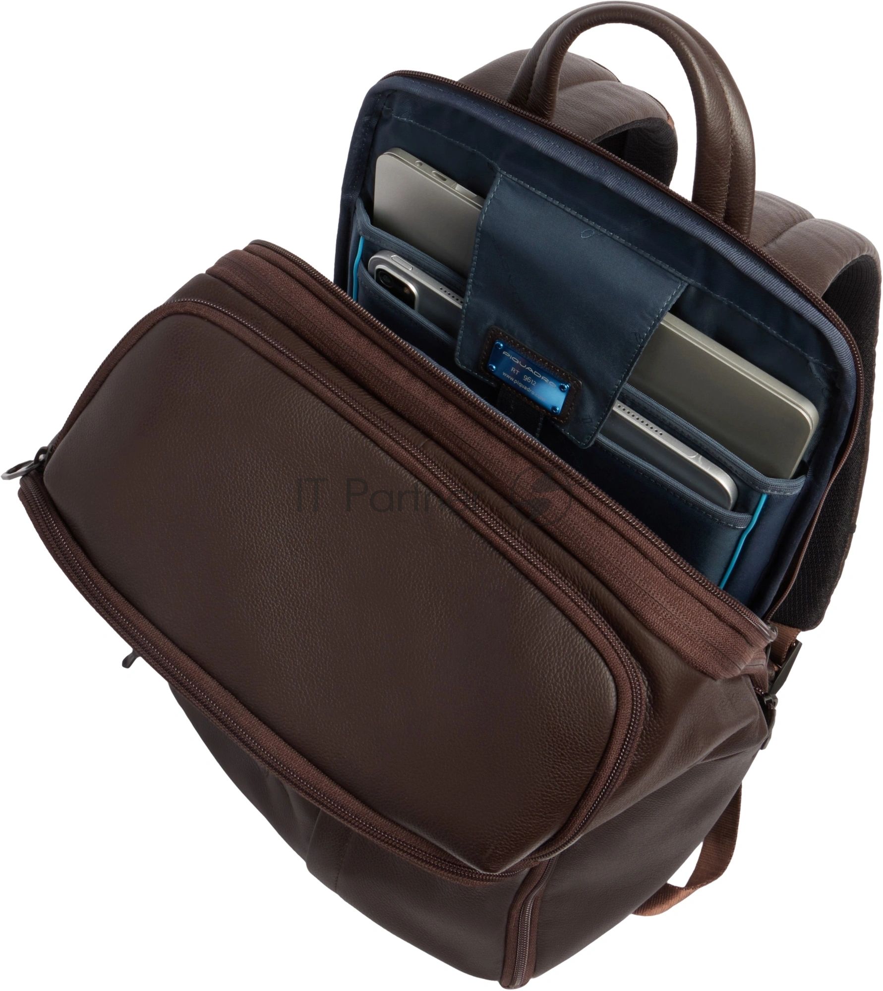 Рюкзак мужской Piquadro Russel CA7162W137/TM темно-коричневый натур.кожа