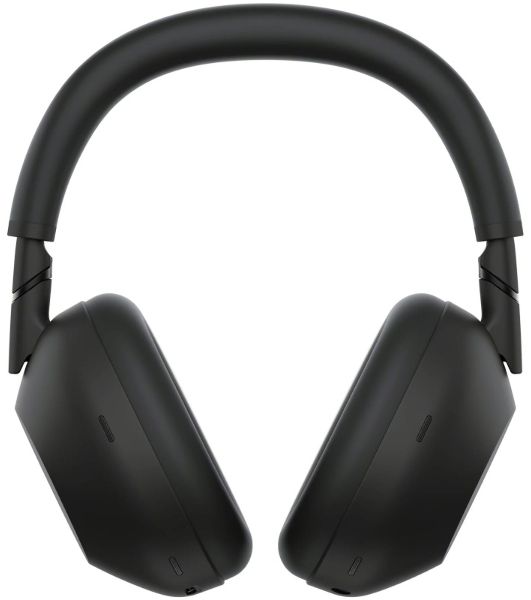 Беспроводные/проводные наушники Sony WH-1000XM6 черный, полноразмерные, Bluetooth + проводной, адаптивное активное шумоподавление, до 40 ч
