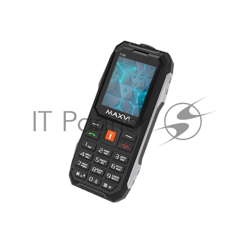 Мобильный телефон Maxvi T100 черный