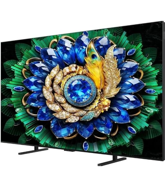 Телевизор TCL 75" 75A400M черный Mini LED UHD 144Hz Smart TV Google TV 3GB/32GB