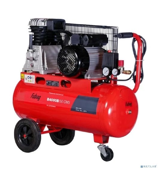 Компрессор FUBAG B4000B/50 СМ3 400л/мин 50л 10бар 2.2кВт 220В