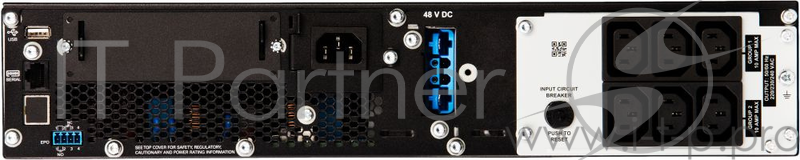 Источник бесперебойного питания APC Smart-UPS SRT SRT1500RMXLI 1500Вт 1500ВА черный