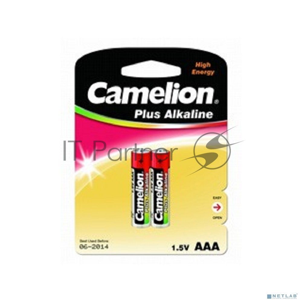 Батарейка Camelion LR03 Plus Alkaline BL-2 (LR03-BP2, батарейка, 1.5В)