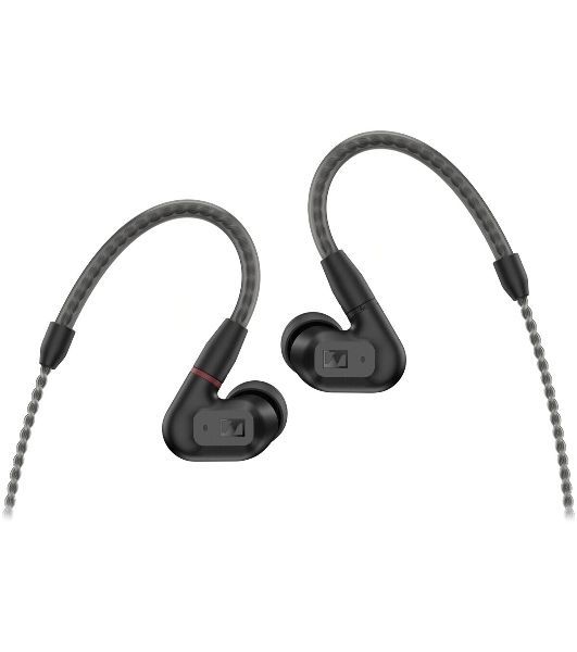 Проводные наушники Sennheiser IE 200 черный, внутриканальные, Jack 3.5 мм