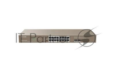 Неуправляемый Коммутатор IP-COM G1118P-16-250W 16 GE+SFP Ethernet с 16-Портовым PoE