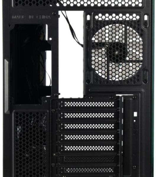 Корпус Eurocase M430ZAF Black, Midi-Tower, чёрный, 4 x 120 мм (3 x 120 мм на боковой панели, 1 x 120 мм на задней)