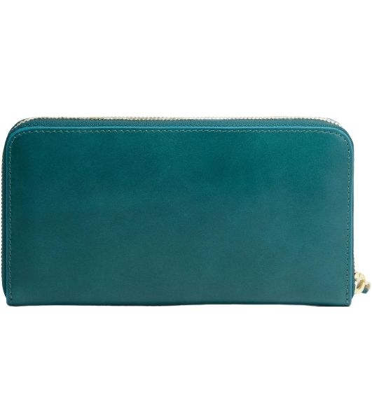 Кошелек женский Piquadro Blue Square PD1515B2R/OT3 синий петроль натур.кожа