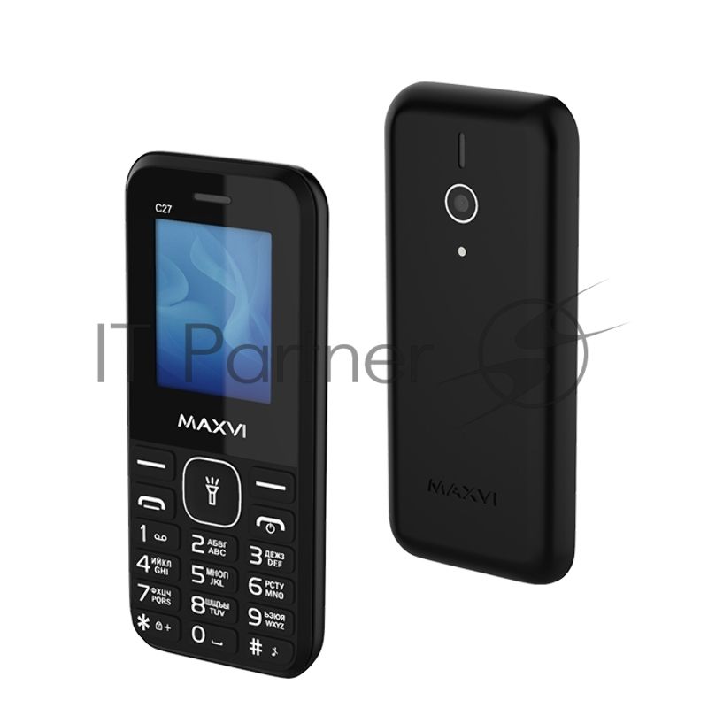 Мобильный телефон Maxvi C27 черный