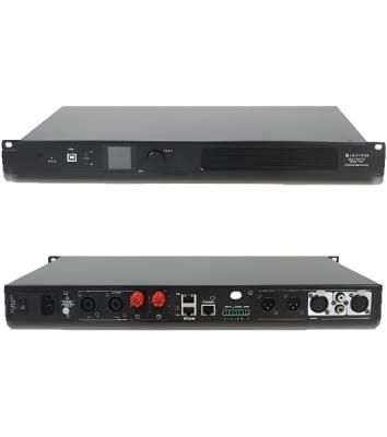 Усилитель INTREND ITAMP-1000TD двухканальный, 2x500W/4Ом, 2x300W/8Ом, мостовой режим: 1x1000W/8Ом, 1x1000W/100V, 1x600W/70V, поддержка Dante, встроенный DSP