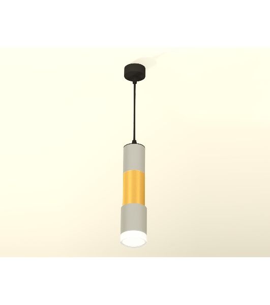 Светильник Ambrella Light XP7423042 SGR/PYG/CL серый песок/золото желтое полированное/прозрачный MR16 GU5.3
