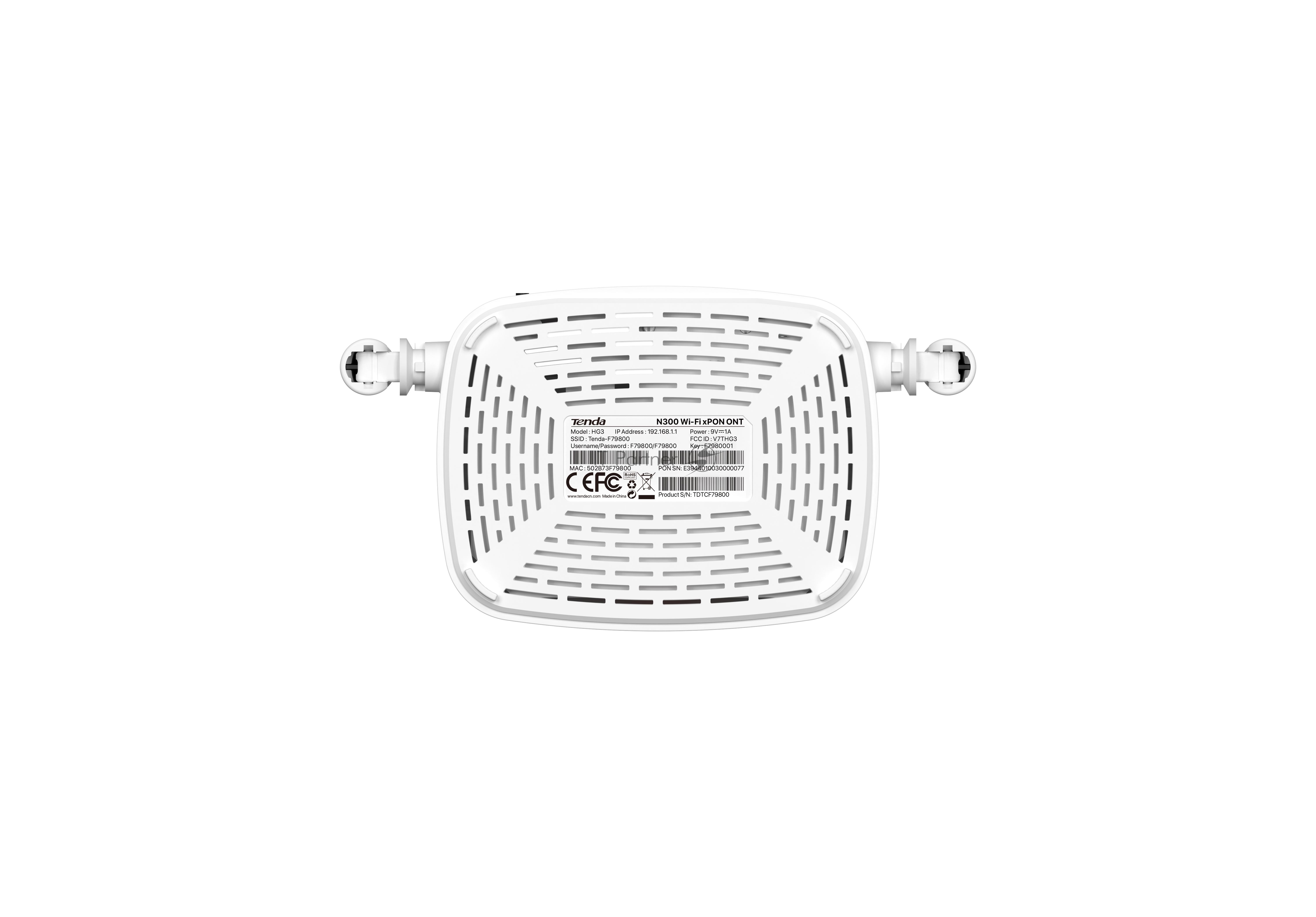 Оптический сетевой терминал Tenda HG3 N300 Wi-Fi xPON ONT
