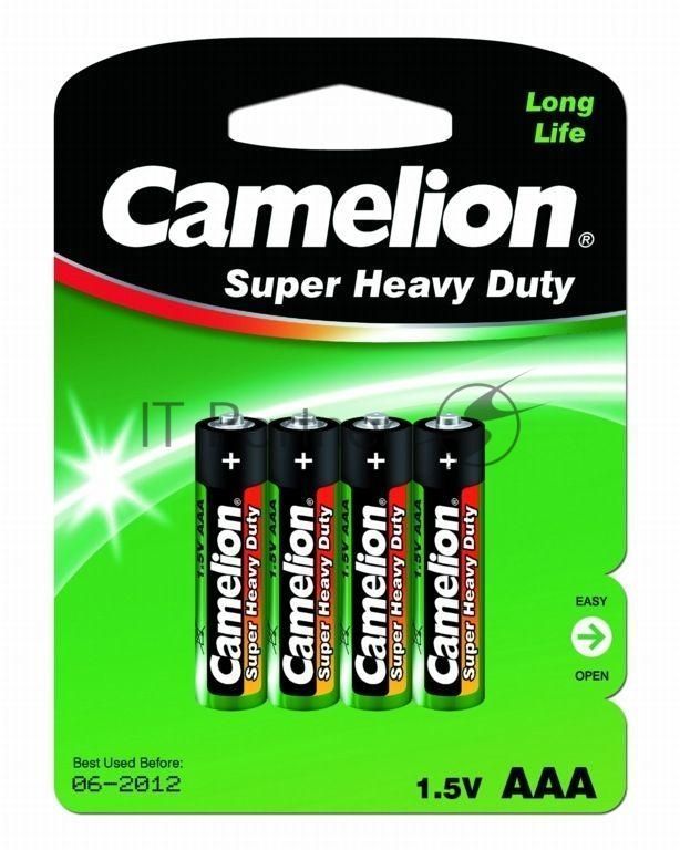 Элемент питания солевой Camelion  R R03 BL-4 (блист.4шт)