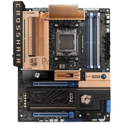 Материнская плата ASUS ROG CROSSHAIR 2006, AM5, AMD X870E, 4xDDR5, 4xSATA 6Gb/s, 5xM.2, 2xPCIe 5.0 x16, 1xHDMI, 1x 10Gb LAN + 1x 5Gb LAN, 2xUSB4 Type-C + 6xUSB 3.2 Gen2 Type-A + 3xUSB 3.2 Gen2 Type-C, 2x3.5 мм, 7.1, ATX