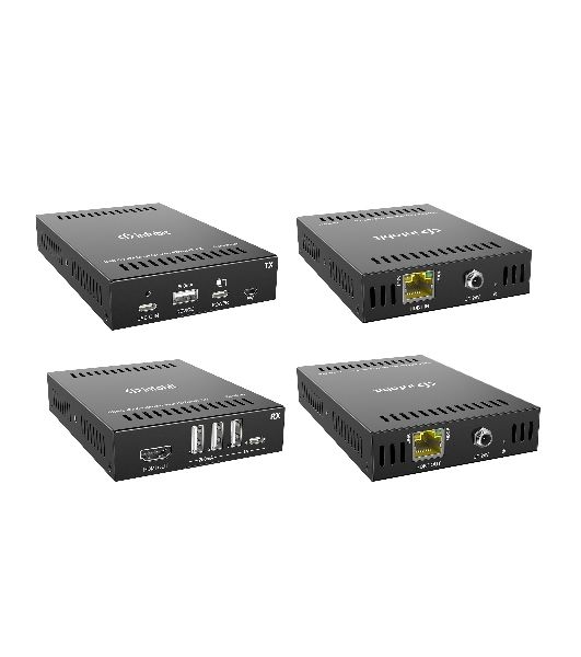 Удлинитель сигнала Infobit iTrans UC-Hub UC/KVM 4K60 USB-C через HDBase T3.0