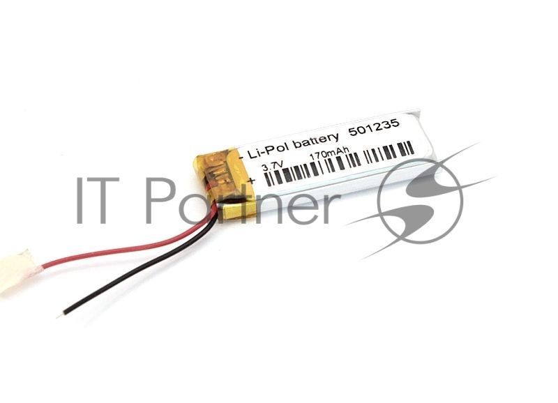 Аккумулятор Li-Pol (батарея) 5x12x35мм 2pin 3.7V/170mAh