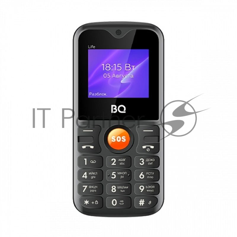 Мобильный телефон BQ 1853 Life черный/красный