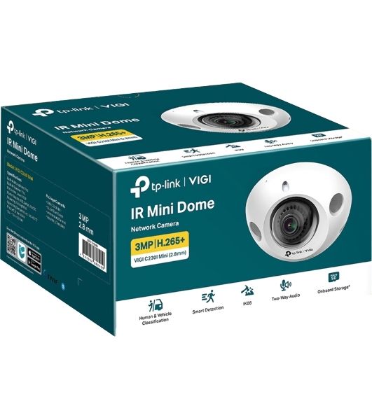 Компактная купольная IP-камера VIGI C230I Mini(2.8мм) 3 Мп