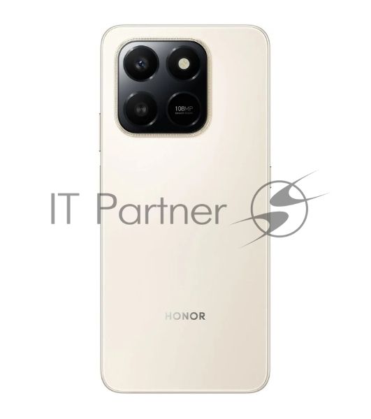 Смартфон HONOR X7d 6/128Gb золотистый