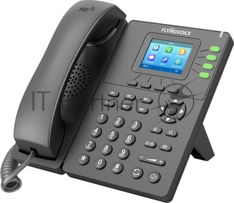 Телефон IP Flyingvoice P21 серый (упак.:1шт)
