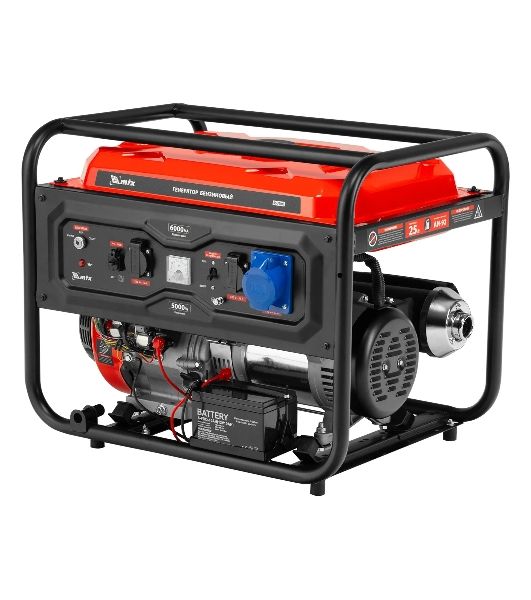 Генератор бензиновый MTX RS-7000E, 6 кВт, 230В, электростартер