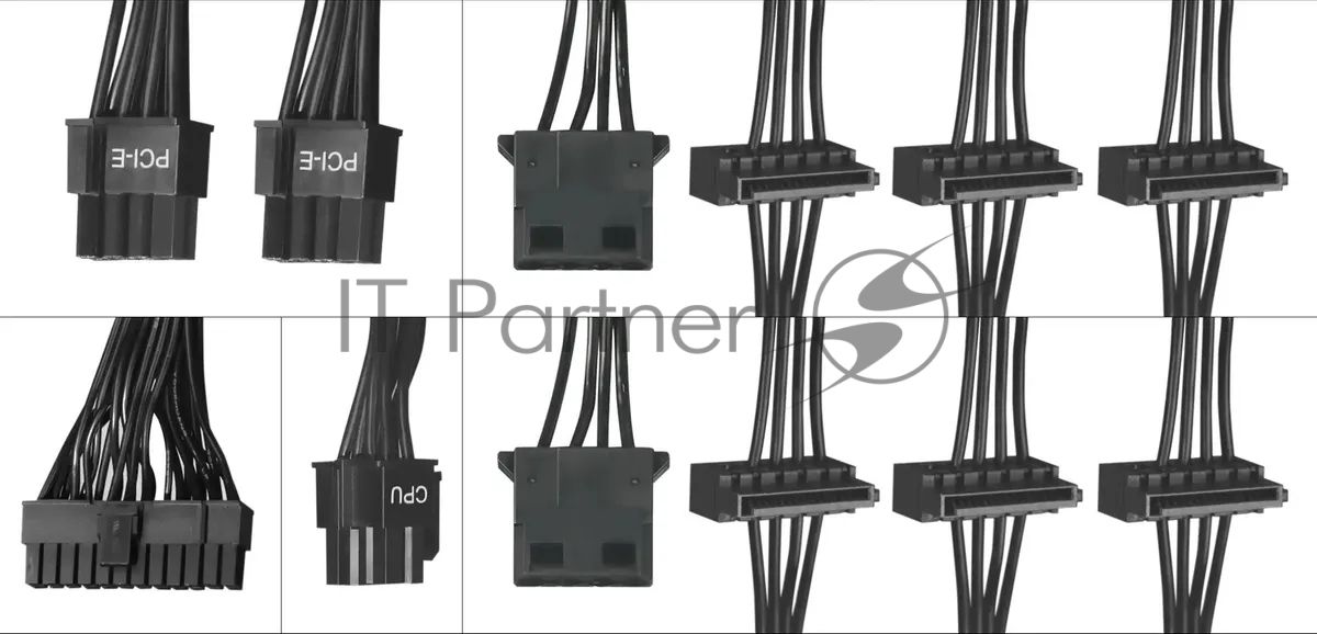 Блок питания Bloody BD-PS500W, 500Вт, 80 PLUS белый, 120мм,черный