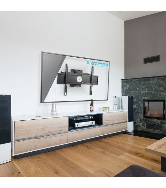 Кронштейн для телевизора Kromax ATLANTIS-55 черный, 26"-55", max 45 кг, VESA 600x400 мм