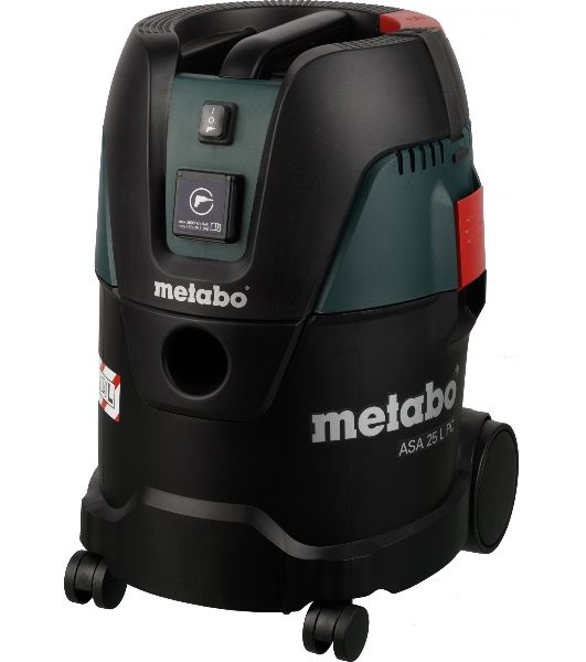 Пылесос строительный Metabo ASA 25 L PC 602014000 Пылесос 1250вт,розетка,ручн.очистка, бак 25л, вес 8.3 кг