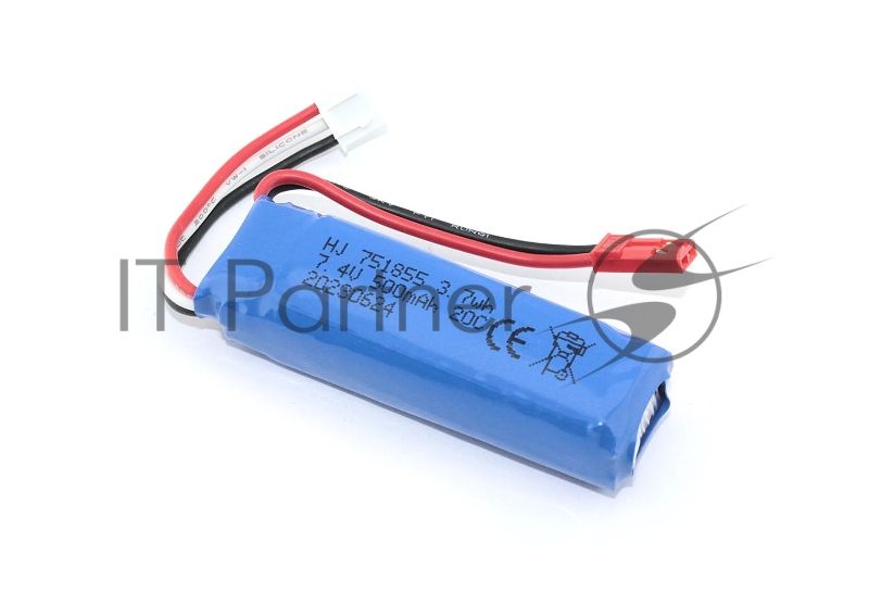 Портативный аккумулятор Li-Pol 7.4v 751855 500mAh JST
