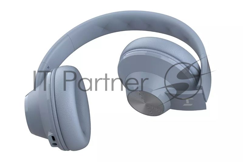 Беспроводные/проводные наушники Harper HB-412 нежно-голубой, накладные, Bluetooth + проводной, до 8 ч