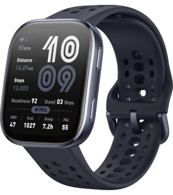 Умные часы Amazfit Bip 6 A2435, 1.97" TFT, Bluetooth, черный