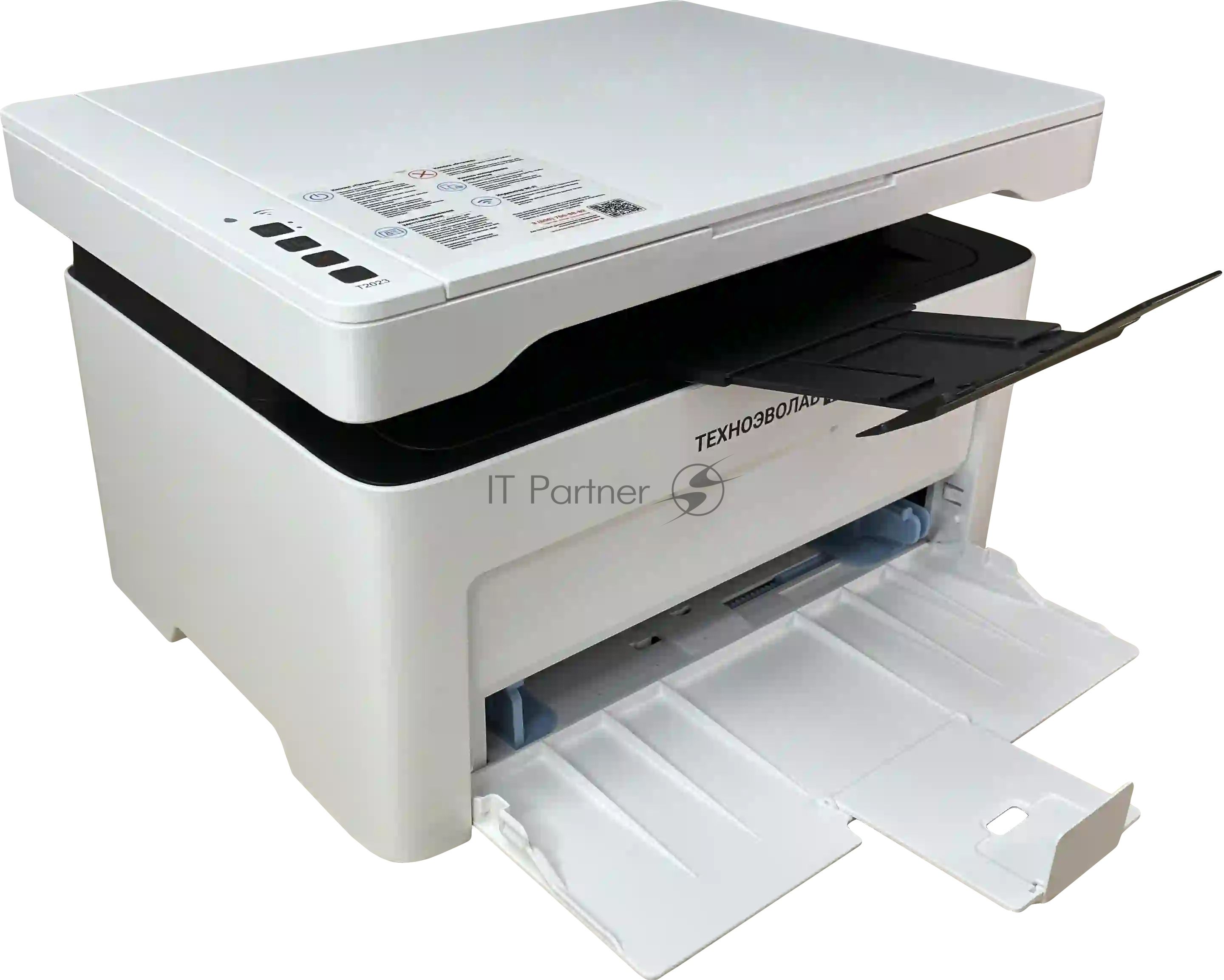 МФУ лазерное Техноэволаб T2023 МФУ, до 23 стр/мин, A4, USB/Ethernet и Wi-Fi, лоток подачи 150 листов, 220В (T2023nw)