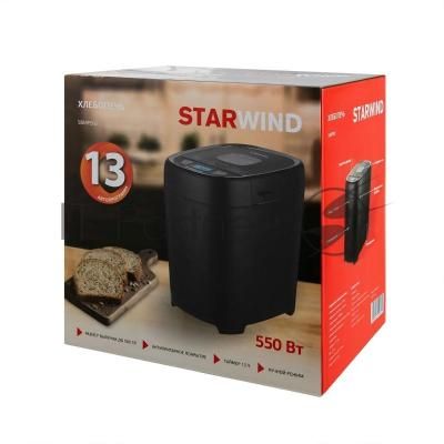 Хлебопечка Starwind SBMP0921 550 Вт, черный