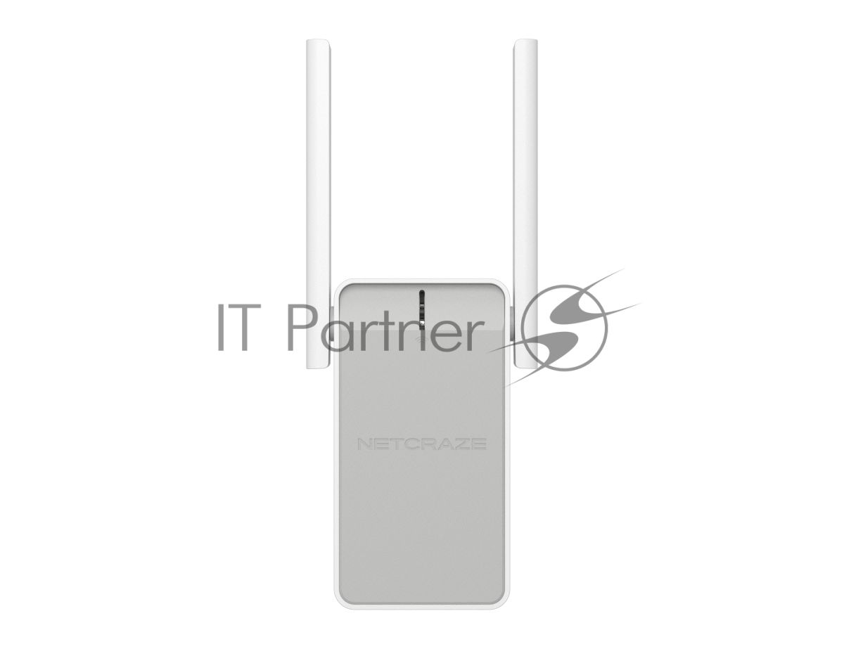Wi-Fi Mesh-ретранслятор Netcraze Buddy 6 (NC-3411) Wi-Fi AX3000 2,4 ГГц/ 5 ГГц, 1x1000 Мбит/с Ethernet