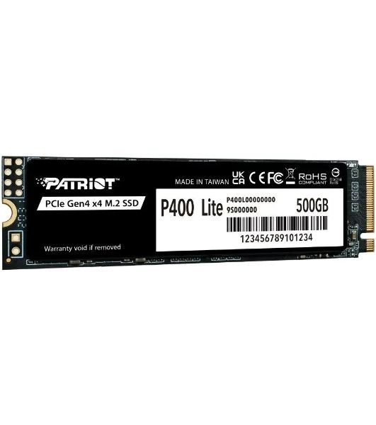 Накопитель SSD Patriot P400 Lite 500Gb (P400LP500GM28H)