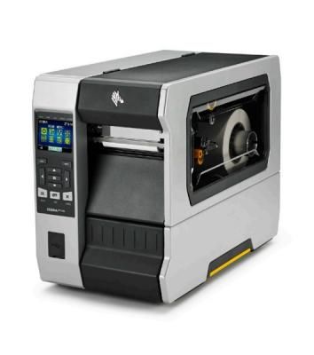 Принтер этикеток термотрансферный Zebra ZT610 4", 203 dpi, 356 мм/сек, Bluetooth, RS-232, USB, USB Host, Wi-Fi, серый