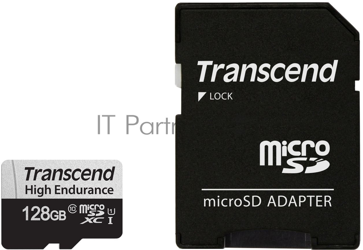 Карта памяти 128Gb microSD w/ adapter U1, High Endurance