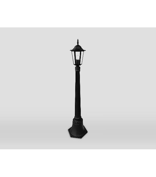 Светильник Ambrella light ST2037 BK/CL черный/прозрачный IP54 E27 max 40W D150*1100