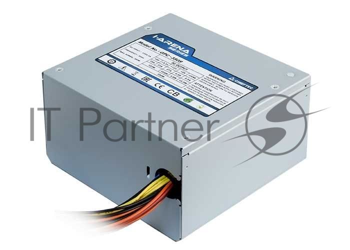 Блок питания  Chieftec 700W OEM GPC-700S [iARENA] ATX v.2.3, КПД > 80%, A.PFC, 2x PCI-E (6+2-Pin), 6x SATA, 2x MOLEX, 8PIN EPS (4+4), Fan 12cm