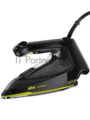 Утюг Braun FI7255GR черный/зеленый, 2000 Вт, 55 г/мин, 240 г/мин, 350 мл Утюг Braun FI7255GR черный/зеленый, 2000 Вт, 55 г/мин, 240 г/мин, 350 мл