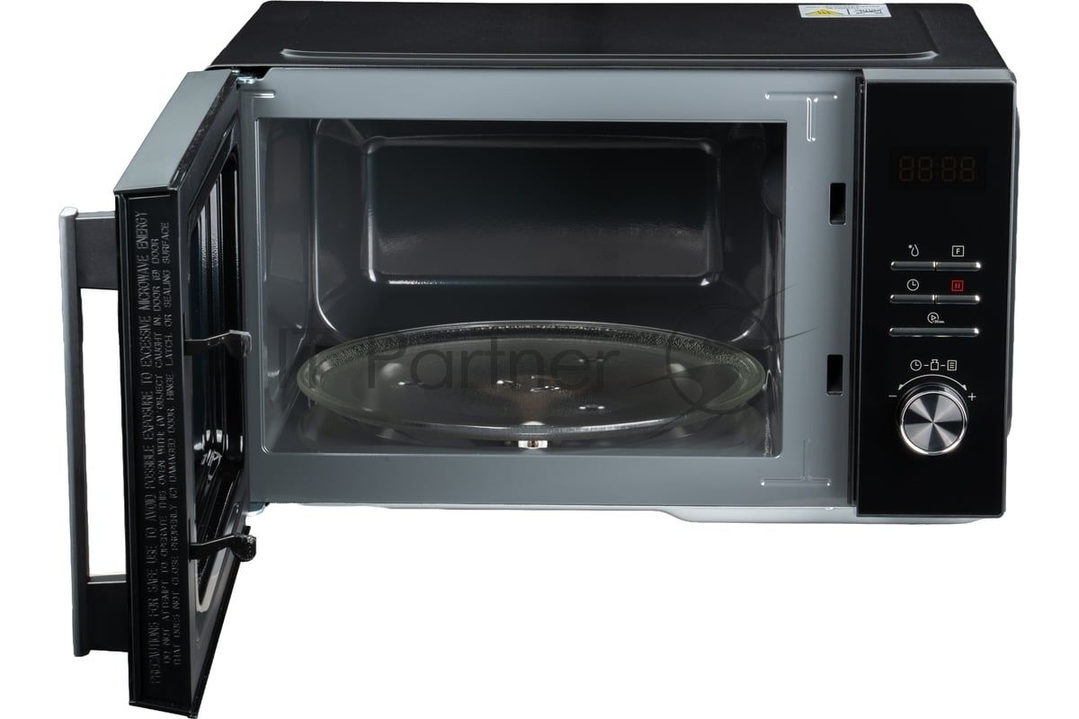 Микроволновая печь General Electronics GE-DS525B черный, 25 л, 900 Вт, переключатели — электронный