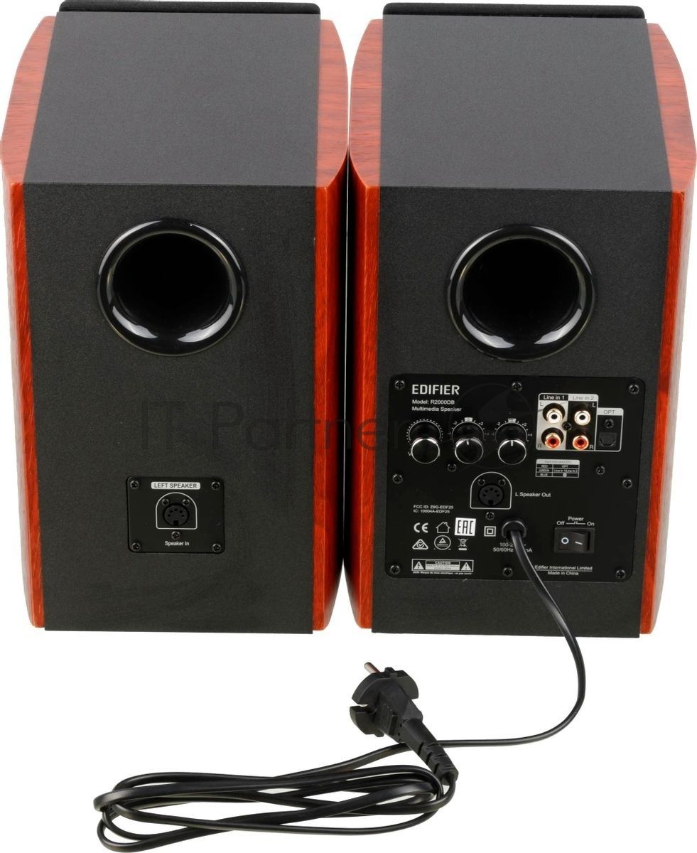 Акустическая система Edifier R2000DB 2.0, 24Wх2 + 36Wх2, ПДУ, RMS