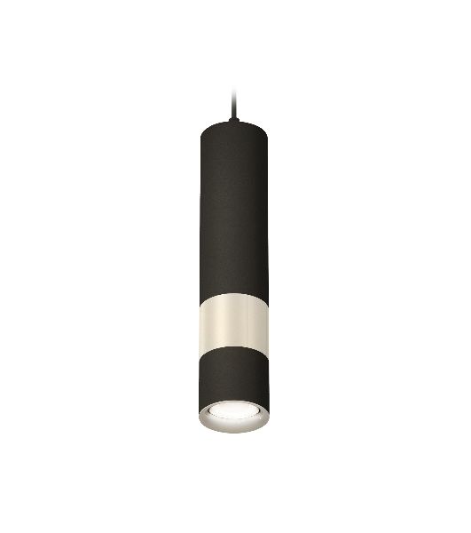 Светильник Ambrella Light XP7402090 SBK/PSL черный песок/серебро полированное MR16 GU5.3