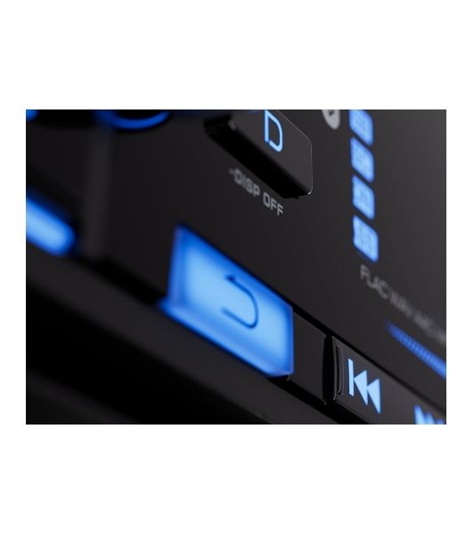 Автомагнитола AURA STORM-677DSP, 1 DIN, Bluetooth, USB Type-A, AUX, пульт ДУ