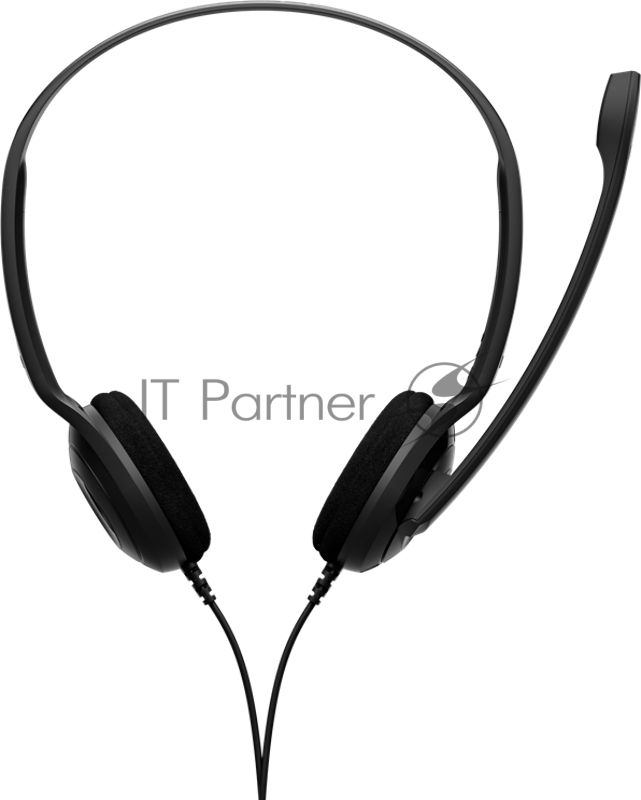 Гарнитура EPOS PC 3 Chat чёрный, проводная, 2 x mini jack 3.5 мм