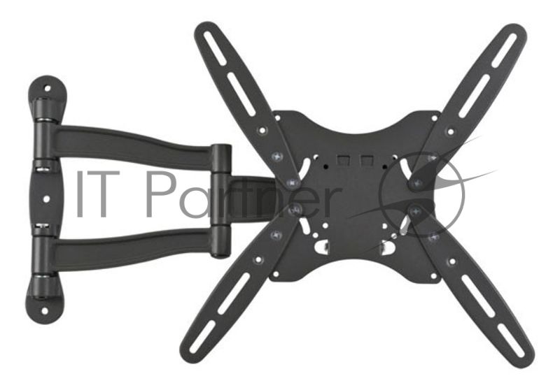 Кронштейн для телевизора Kromax TECHNO-5 серый 15"-55" макс.35кг настенный поворот и наклон